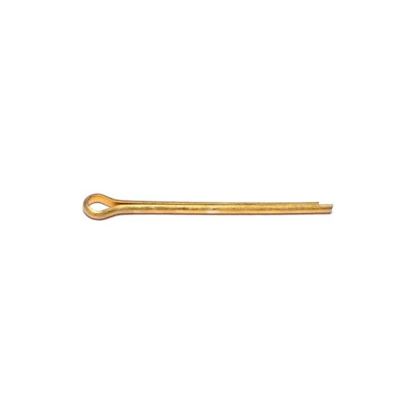 Midwest Fastener 1/8" x 2" Brass Cotter Pins 15PK 61246 - main